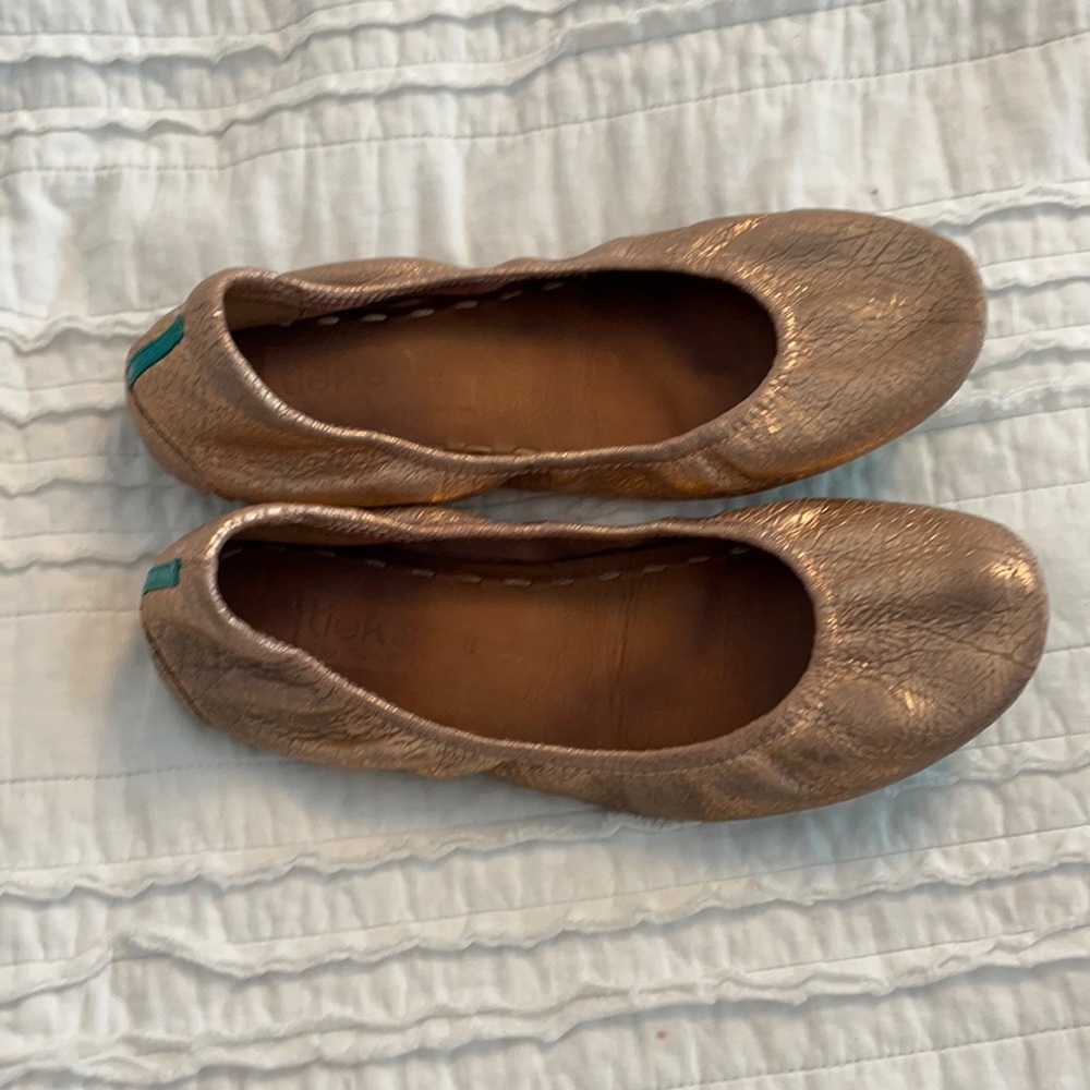 Rose gold size 8 Tieks